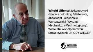 Wspomnienia Witolda Lilientala pt. „Afryka Południowa – kraj mojej młodości”, 20.01.2024.