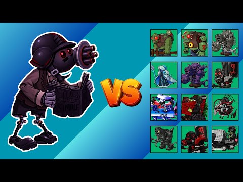 Gatling Doom Scholar Zombie HYPNO X5 vs All Zombbie X5 - Unbelievable! | PvZ Fusion 3.2
