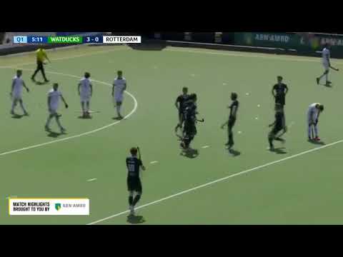 Waterloo Ducks vs HC Rotterdam. Match Highlights. EHL Ranking Cup 2022.