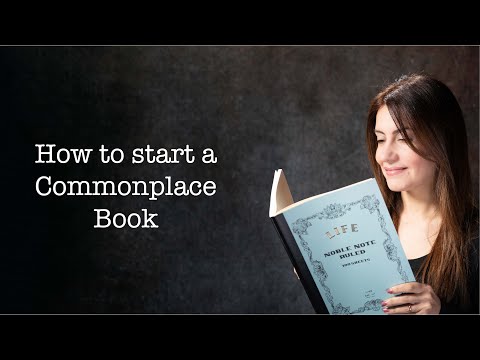 HOW TO START A COMMONPLACE BOOK? | Journal De Sylvie