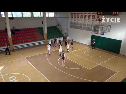 ¼ MMP U-15 K - fragmenty meczu MKS MOS Betard Wrocław - Zagłębie Sosnowiec