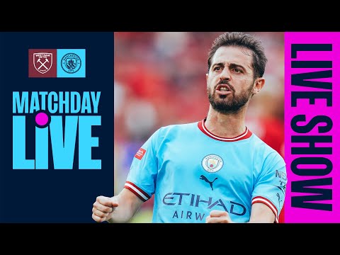 MATCHDAY LIVE PRE-MATCH SHOW: West Ham v Man City | Premier League