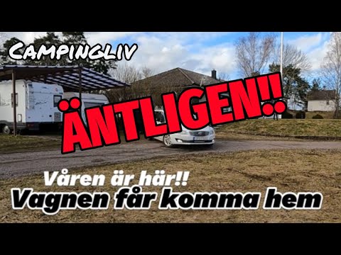 Våren är här, vi hämtar hem vagnen!