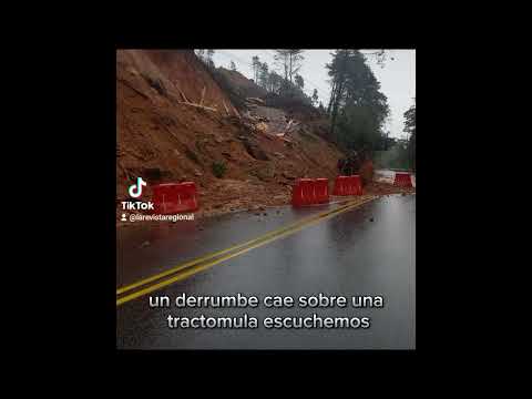 Lluvias en Santa Bárbara Antioquia, deja múltiples derrumbes sobre la vía a Medellin