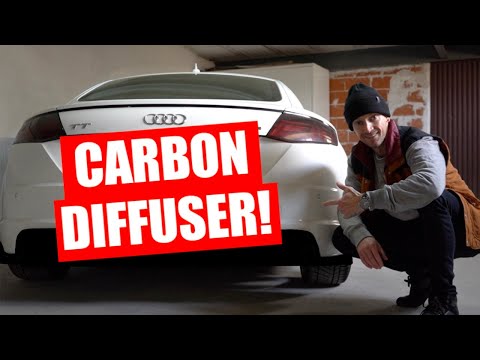 MK3 Audi TT gets a carbon diffuser!