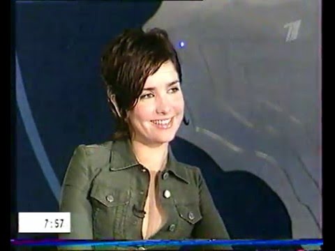 Natalia Oreiro in Russia, October 2003