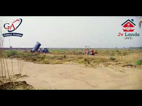 Galaxy Avenue Housing Society - Ongoing Road Construction | JVLands.com | Ze Land Developers