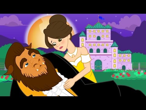 La Belle et la Bête | 1 Conte + 4 comptines et chansons - dessins animés en français