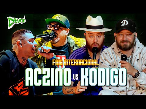DTOKE Y BARBA ROJA REACCIONAN A ACZINO vs KODIGO I FINAL I #FMSINTERNACIONAL | #DBATE