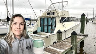 I spent the night on a Boat 🛥️ AIR BNB