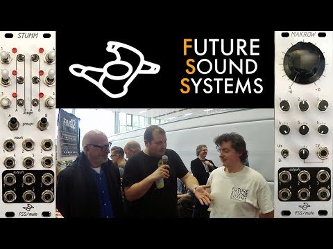 Daniel Miller Mute Records Modules 'Stumm' and 'Makrow' with FSS // Superbooth 2019