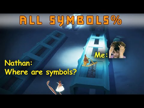 Red Coop All Symbols% with nathan! 28:31! (Journey Speedrun, PC-Steam, Glitched)