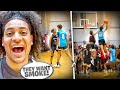THIS AAU TEAM WANTED TO FIGHT US THE ENTIRE GAME