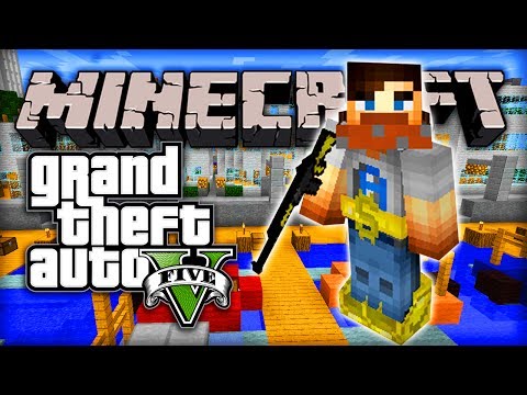 Minecraft GTA 5 Mod - Episode #1 w/ Ali-A! - "GRAND THEFT AUTO V IN MC!"