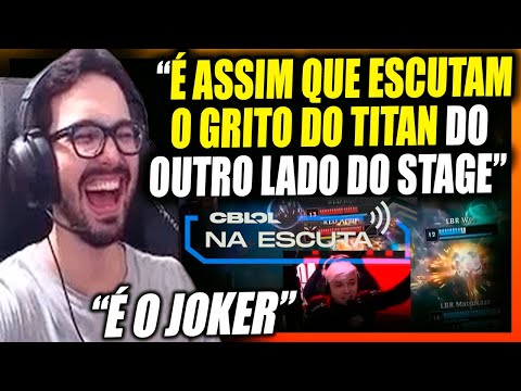 MYLON REAGINDO AO NA ESCUTA DOS PLAYOFFS (RED x LIBERTY e PAIN x KABUM)