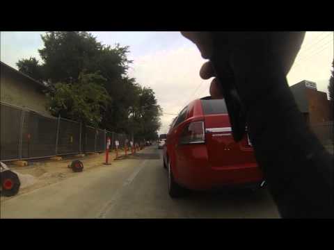 Close Pass and Chat - I was going slow & I would have had to go on other side of road S305BBG