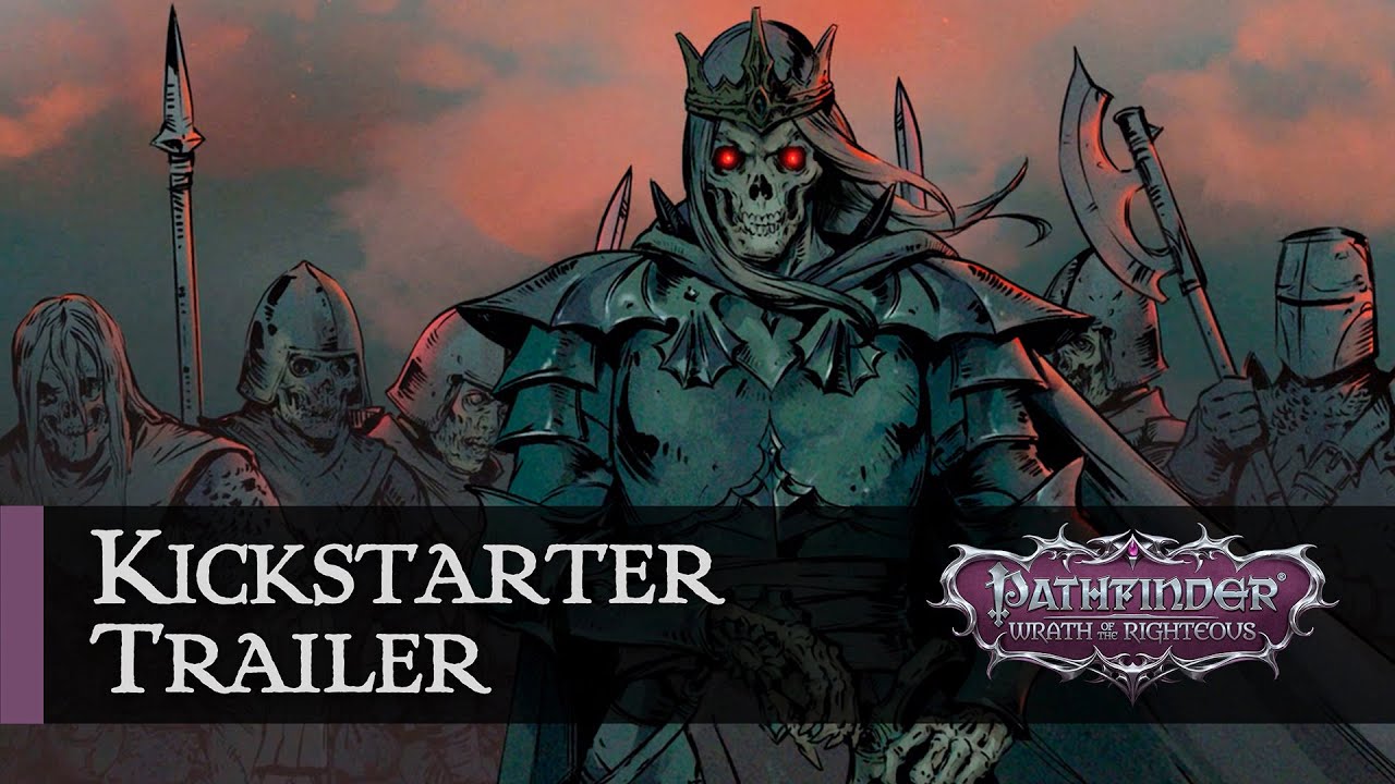 Pathfinder: Wrath of the Righteous Kickstarter Campaign - YouTube