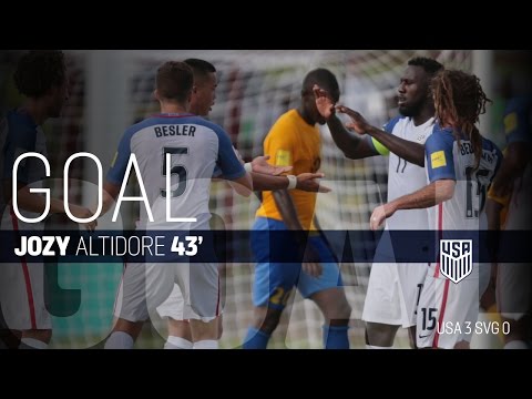 MNT vs. Saint Vincent and the Grenadines: Jozy Altidore Goal - Sept. 2, 2016
