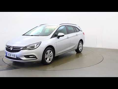 2018/18 Vauxhall Astra 1.6 CDTi ecoFLEX Design Sports Tourer (s/s) 5dr - Contact Motor Range Today!