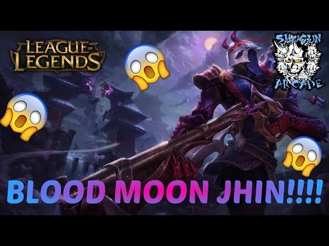 Blood Moon Jhin! Skin Spotlight with Shogun Arcade