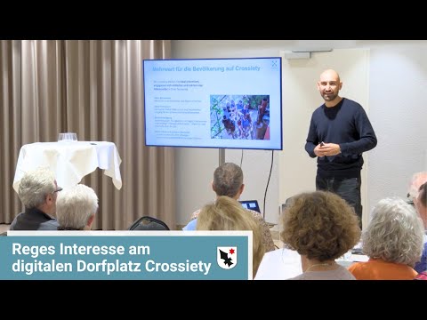 Seit drei Jahren erfolgreich: Der digitale Dorfplatz Crossiety in Aesch - Birsstadt-TV Aesch