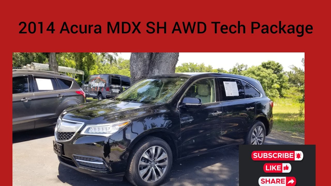 2014 Acura MDX SH AWD Tech Package Review and ...