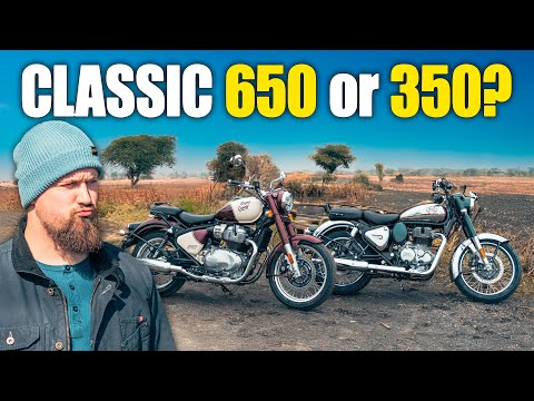The Ultimate Royal Enfield Comparison: Classic 650 vs 350 Review