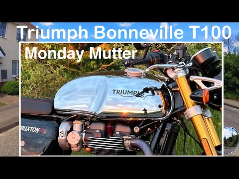 Triumph Bonneville T100 Monday Mutter -