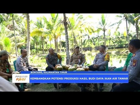 POLRES BONTANG KETAHANAN PANGAN DENGAN BUDIDAYA IKAN