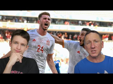 SLOVAKIA 0-5 SPAIN REACTION HIGHLIGHTS - EURO 2020