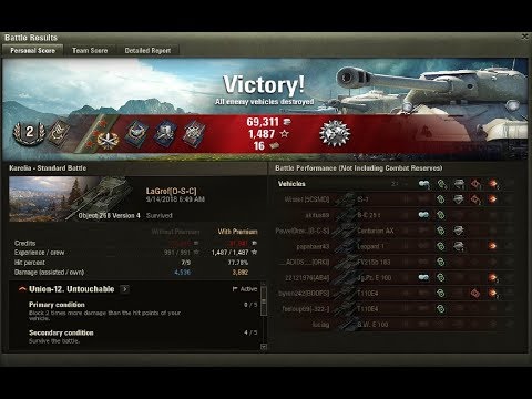 Object 268 Version 4 - 3 Mark of Excellence