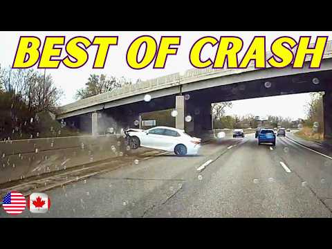 Best of Car Crashes Compilation | USA & Canada - 35