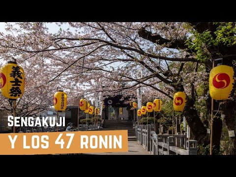 Los 47 RONIN en el templo Sengakuji de Tokio, Japón