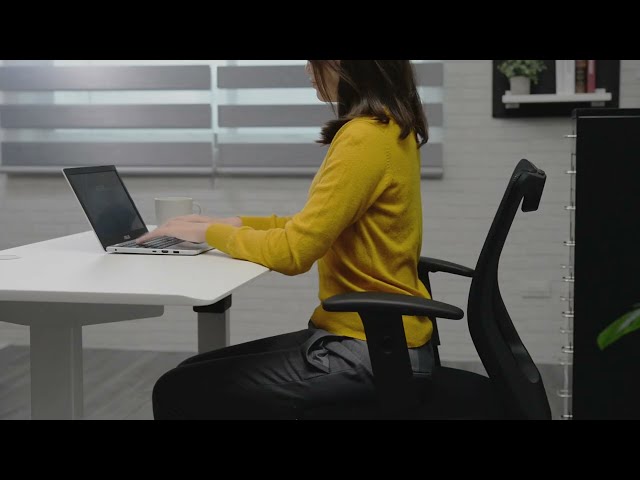 Escritorio Eléctrico Cougar Mossa Royal Negro Ajustable video