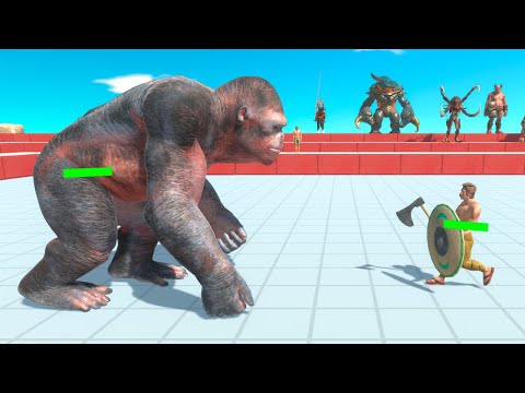 1 vs 1 Random Tournament With Attack Multiplier 2 - Animal Revolt Battle Simulator