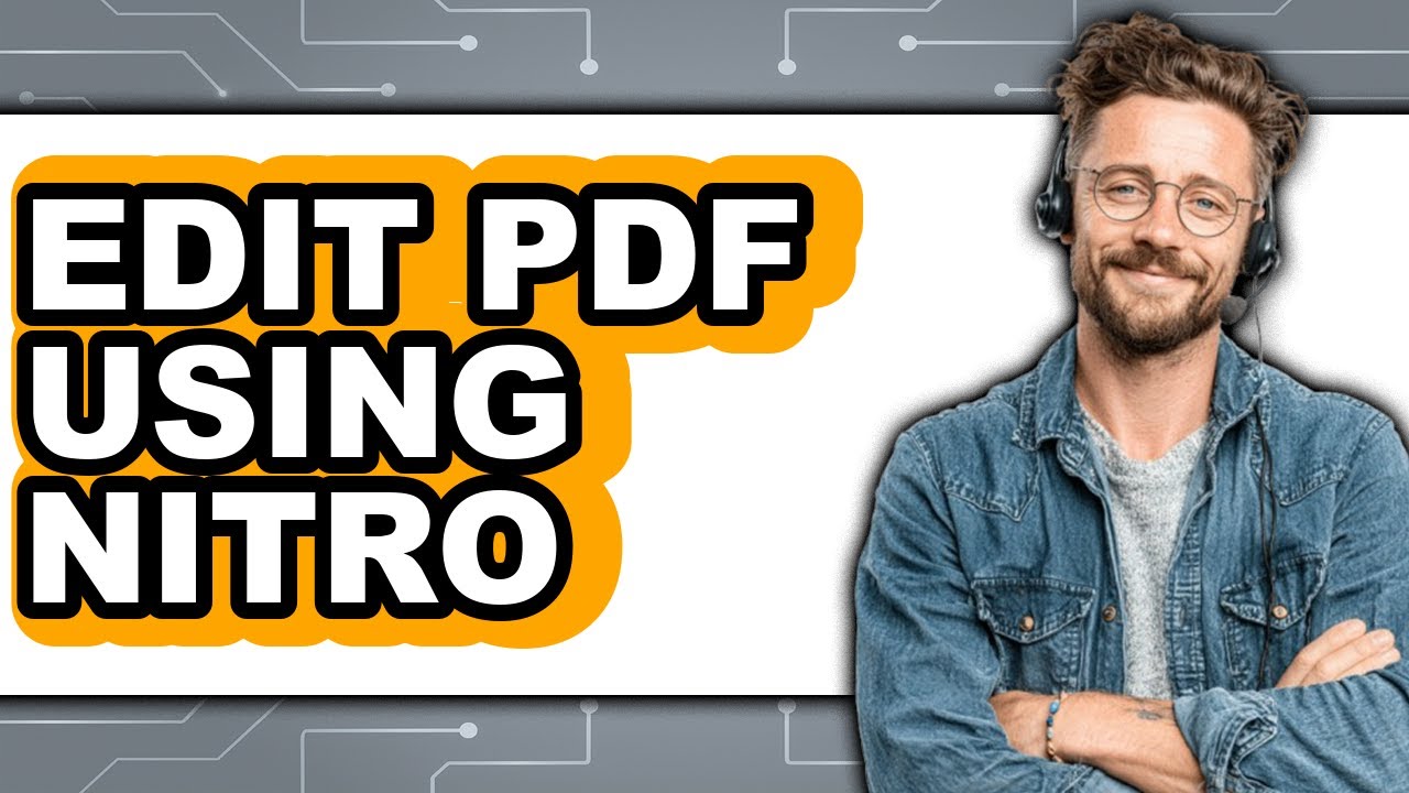 How to Edit PDF Using Nitro