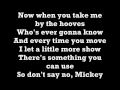 Toni Basil-Hey Mickey Lyrics 