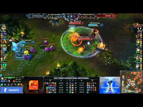 Copenhagen Wolves Vs. RoughNeX Map 2 - Quarterfinals - Riot Turkey Invitational 2