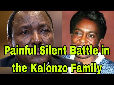 Painful!😭Kalonzo Musyoka Breaks Down Revealing the Painful Battle His Wife is Fighting 