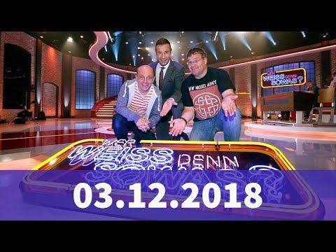 Wer weiß denn sowas? vom 03.12.2018 | Annette Frier & Christoph Maria Herbst