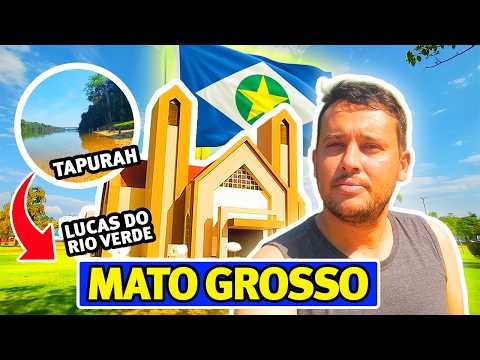 Conheci LUCAS DO RIO VERDE e TAPURAH! O Coração do Agronegócio em MATO GROSSO 🚜🌾