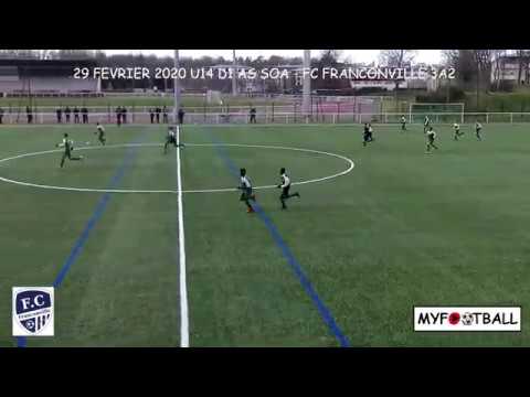 29 FEVRIER 2020 U14 AS SAINT OUEN LAUMONE - FC FRANCONVILLE 3A2