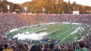 preview picture of video 'Cal Football Entrance vs. Northwestern 2013 Memorial Stadium Berkeley California'