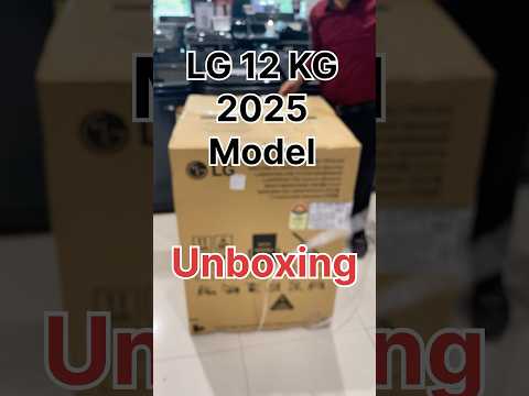 Thumbnail for Lg 12 kg front load AIDD machine /best front load 2025/#washingmachine #short