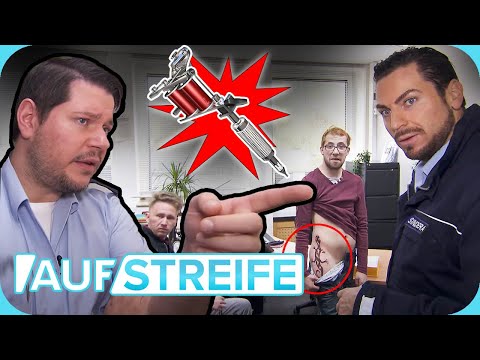 TATTOO-Chaos auf der Wache: Unser DreamTeam hat alle Hände voll zu tun 😐 | Auf Streife | SAT.1
