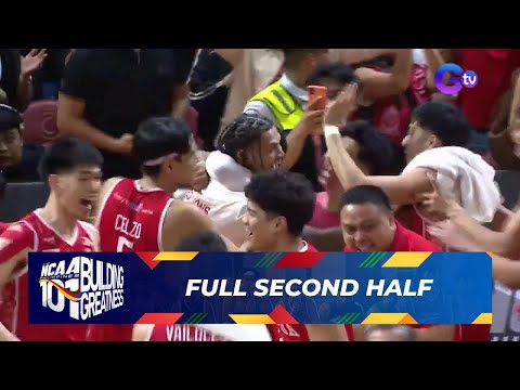 FULL SECOND HALF (Finals) - Letran Knights vs San Beda Red Lions | NCAA Season 101