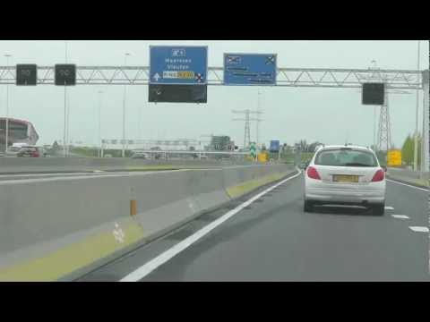 Rijksweg A2 parallelbaan Leidsche Rijn - Maarssen (Parallel Lanes A2 northbound Utrecht)