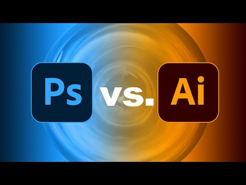 Adobe Photoshop vs. Illustrator Unterschied & Vergleich - Tutorial (deutsch)