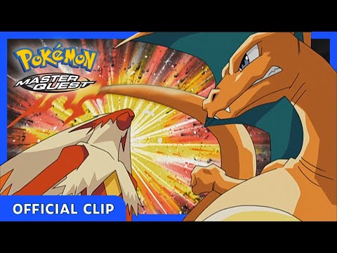 Charizard vs. Blaziken | Pokémon the Series: Master Quest | Official Clip