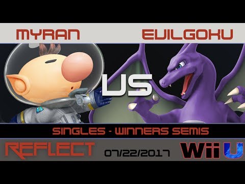REFLECT 6 - Myran (Olimar) vs. Evilgoku (Charizard) - Winners Semis - Smash Wii U